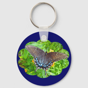 Llavero Fase Oscura Tiger Swallowtail Butterfly Cumpleaños