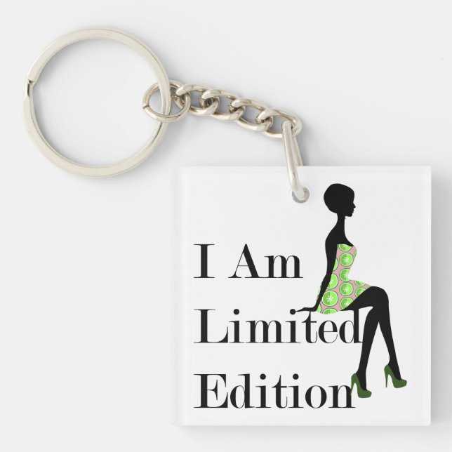 Llavero Fashion Silhouette I Am Limited Edition Cita (Frente)
