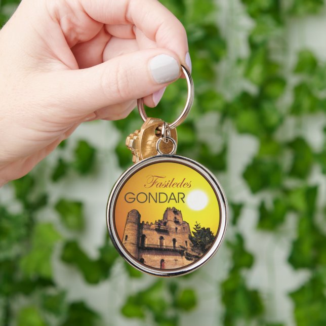 Llavero Fasil Enatewa Gondar Etiopía (Mano)