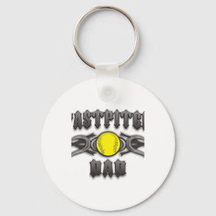 Llavero Fastpitch Softball Dad Tribal