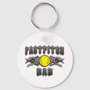 Llavero Fastpitch Softball Dad Tribal