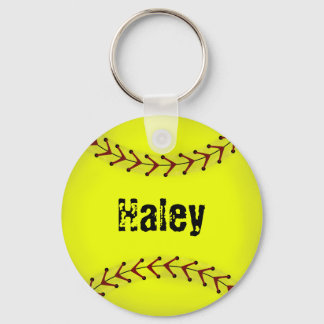 Llavero Fastpitch Softball Fashion Keychain