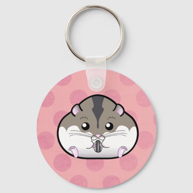 Llavero Fat Russian Dwarm Hamster (Anverso)