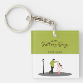 Llavero Father’s Day Gift for Dad | Custom Photo & Name