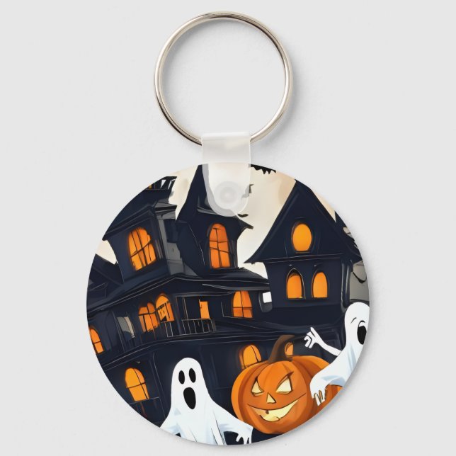 Llavero Favor de Halloween (Anverso)