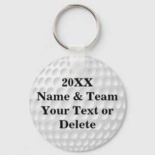 Llavero Favores de fiesta baratos del golf PERSONALIZADOS