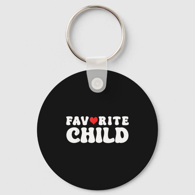 Llavero Favorite Child Funny Novelty _ Mom_dad's Favorite  (Anverso)