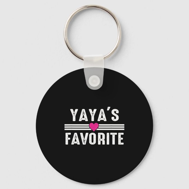 Llavero Favorito de Yaya  (Anverso)