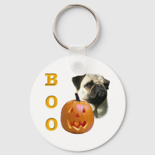 Llavero Fawn Coated Pug Boo