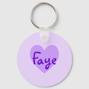 Llavero Faye en morado
