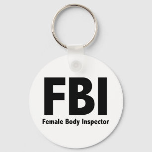 Llavero FBI Sr. Funny Rude Humor
