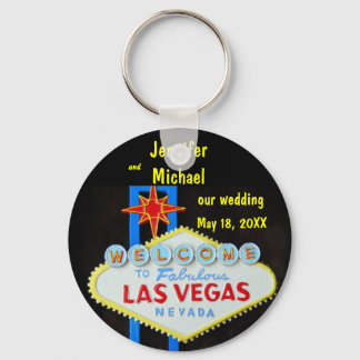 Llavero Fecha Boda de Las Vegas