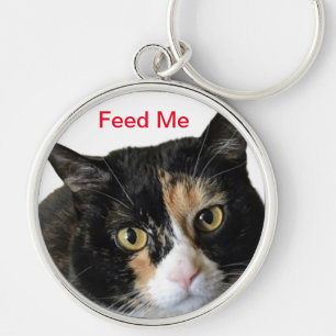 Llavero Feed Me Cat Dog mascota animal lindo adorable dive