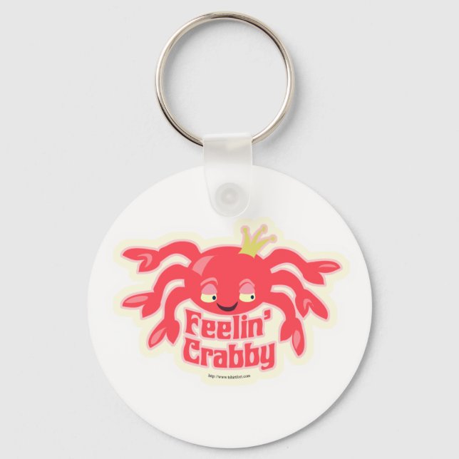Llavero Feelin Crabby Cute Crab (Anverso)