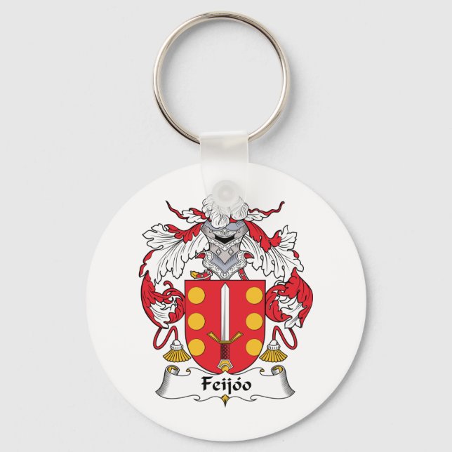 Llavero Feijoo Family Crest (Anverso)