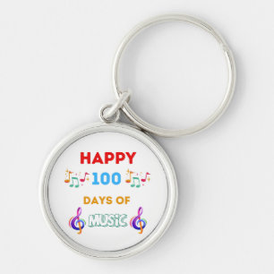 Llavero Felices 100 días de música