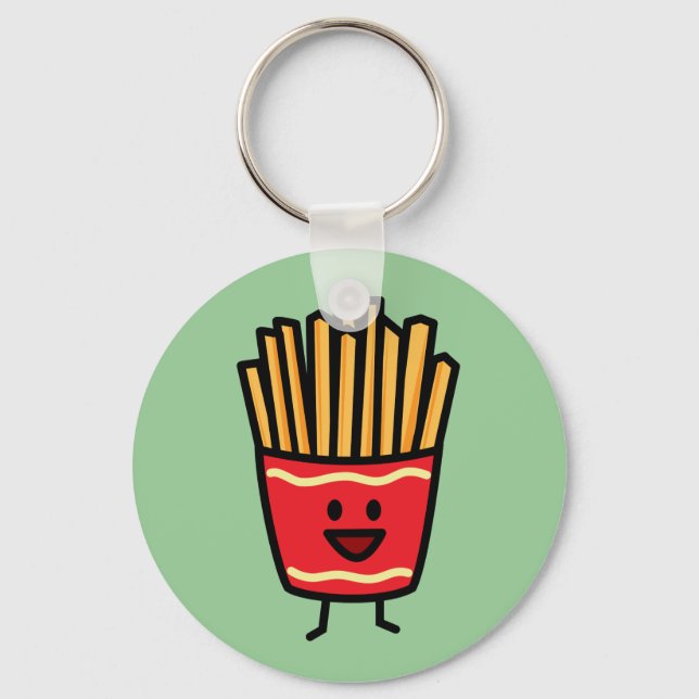 Llavero Felices Fries Franceses (Anverso)