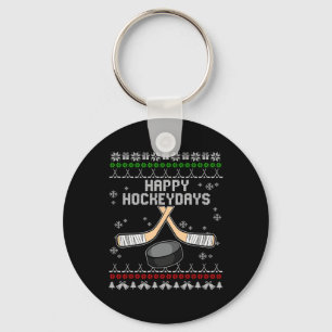 Llavero Felices Hockeydays Navidades feos Pajama Guay Hock