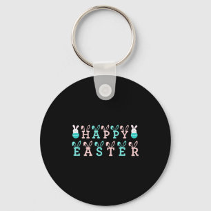 Llavero Felices Pascuas Deseos Conejo Divertido Camiseta P