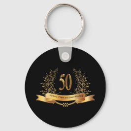 Llavero Felices regalos del 50° Aniversario del Boda