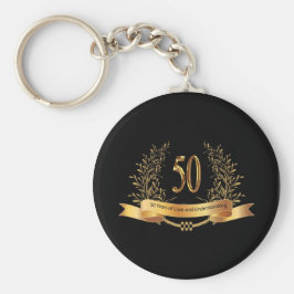 Llavero Felices regalos del 50° Aniversario del Boda