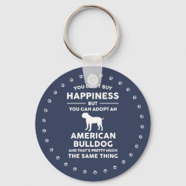 Llavero Felicidad por la adopción de Bulldoges en Estados 