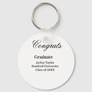 Llavero Felicidades graduación nombre universidad nombre p