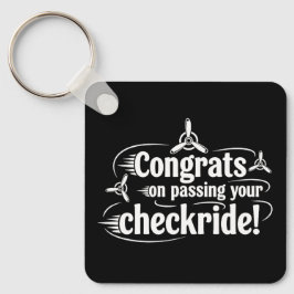 Llavero Felicidades por pasar tu checkride!