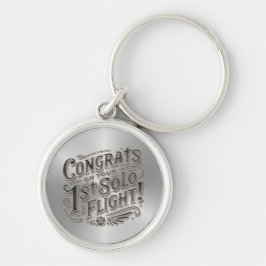 Llavero Felicidades por tu primer vuelo individual