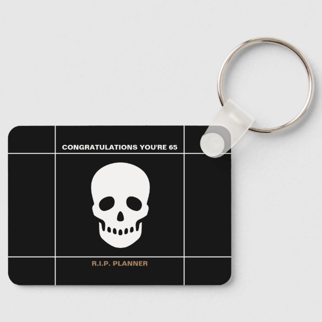 Llavero Felicitaciones 65 Keychain (Anverso)