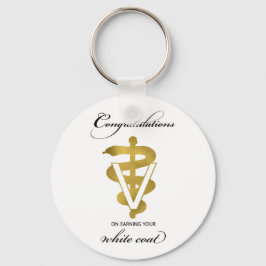 Llavero Felicitaciones a la ceremonia veterinaria de la ba