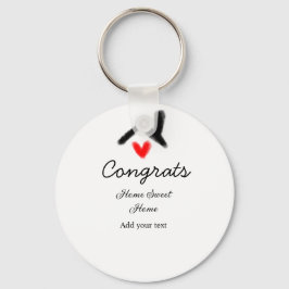 Llavero Felicitaciones a la inauguración de nuevos inmuebl