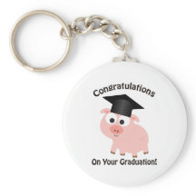 ¡Felicitaciones por tu graduación! Cerdo