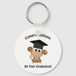 Llavero felicitaciones por tu mono de graduación