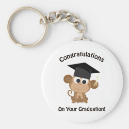 Llavero felicitaciones por tu mono de graduación