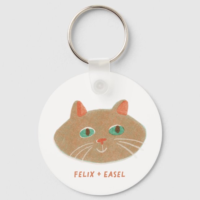 Llavero Félix + Easel Keychain (Anverso)