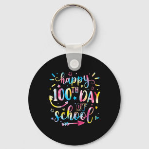 Llavero Feliz 100° Día De Camisa Escolar Para Estudiantes