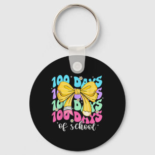 Llavero Feliz 100° Día De Coqueta Escolar 100 Días Sm