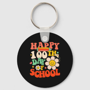 Llavero Feliz 100° Día De Los Niños Maestros 100 Días