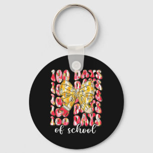 Llavero Feliz 100 Días De Escuela 100 Días Más Inteligente