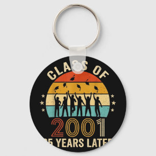 Llavero Feliz 25º reunión clase de estudiantes del 2001 25