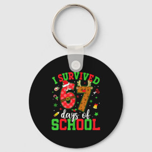Llavero Feliz 67º Día De Escuela Divertida Navidad 67 Meme