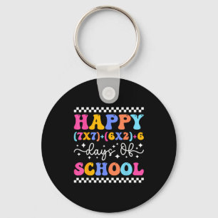 Llavero Feliz 67 Días De Colegio Profesor De Matemáticas E