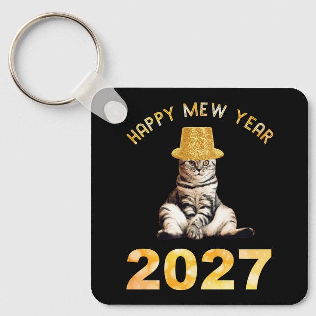Llavero Feliz año Mew 2027 (Anverso)