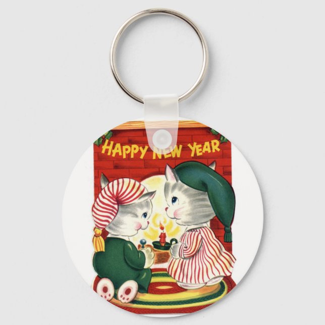 Llavero Feliz Año Nuevo (Anverso)