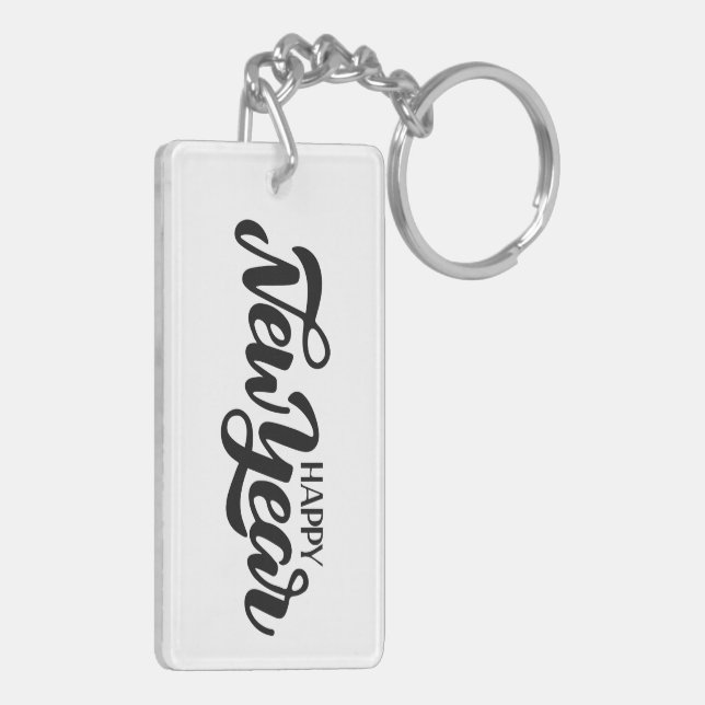 Llavero Feliz Año Nuevo (Atrás Izquierda)