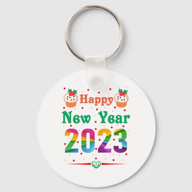 Llavero Feliz Año Nuevo (Anverso)