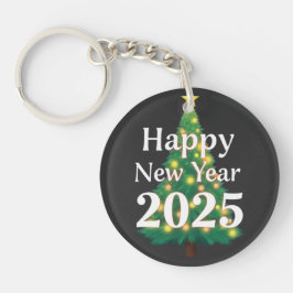Llavero feliz año nuevo 2025