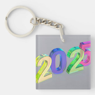 Llavero Feliz Año Nuevo 2025