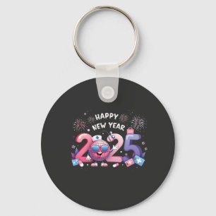 Llavero Feliz Año Nuevo 2025 Enfermería Disco Ball Healthc